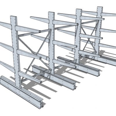 d2500x1000x1500x4 grenställ arm 1000 mm